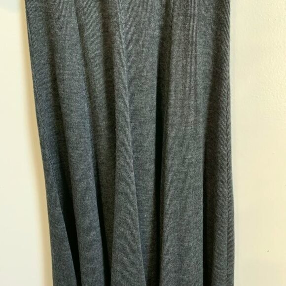 Koos Van Den Akker Hothouse 80s Art to Wear Dress M Gray Patchwork Avant Garde - Picture 5 of 9